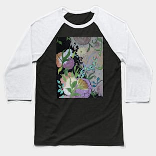 Sprawling Floral Baseball T-Shirt